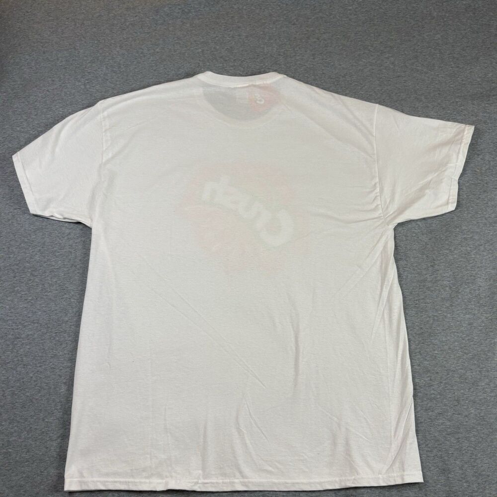 NWT Crush Orange Soda Logo Graphic T-Shirt XL White 2025 Official Licensed Tee - Picture 9 of 9